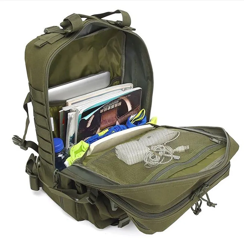 50л большой вместительный мужской армейский военный тактический рюкзак 3P Softback Открытый водонепроницаемый рюкзак-жук походные охотничьи сумки