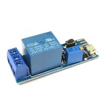 

2020 New Trigger Delay Timer Relay Conduction Relay Module Time Delay Switch Wide voltage 5V-30V Spot wholesale