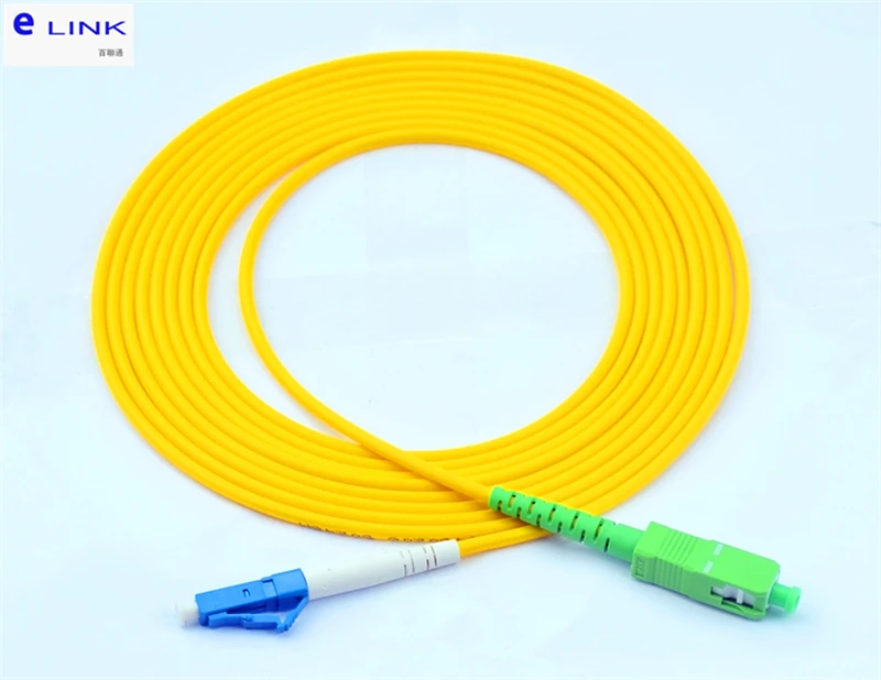 10 шт. оптоволоконный патч корд SM Simplex SC/APC LC/UPC 1 м 2 3 5 7 м|Оптоволоконное