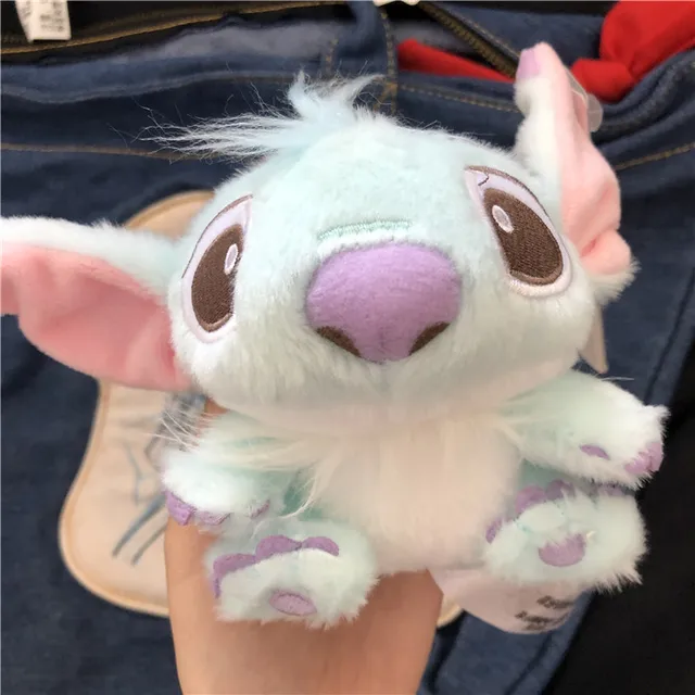 New Donald  Stitch  PINK Lotso Huggin Bear Plush  Kids Stuffed Animals Toys 12cm keyring keychain clip