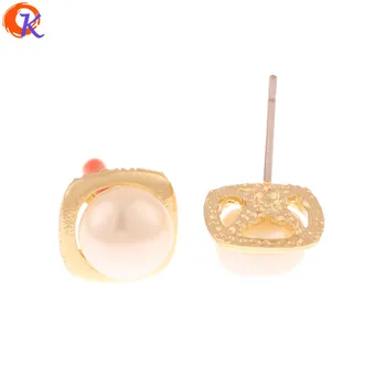 

Cordial Design 100Pcs 10*10MM Earrings Stud/Hand Made/Imitation Pearl/Earring Findings/Jewelry Accessories/DIY Jewelry Making