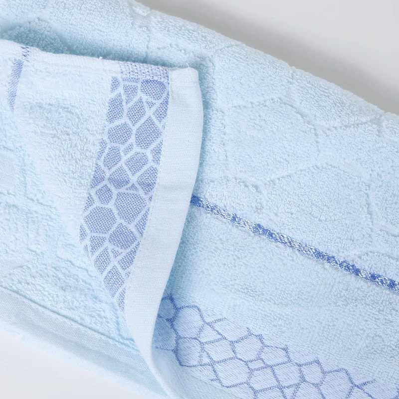 LREA модное милое полотенце для лица хлопок материал мягкий и удобный защищает вашу кожу 34x74 см - Цвет: blue