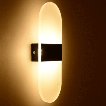 

Modern simple Led wall light Acrylic round Wall light kitchen dining room bed room foyer study balcony Wall Lamp