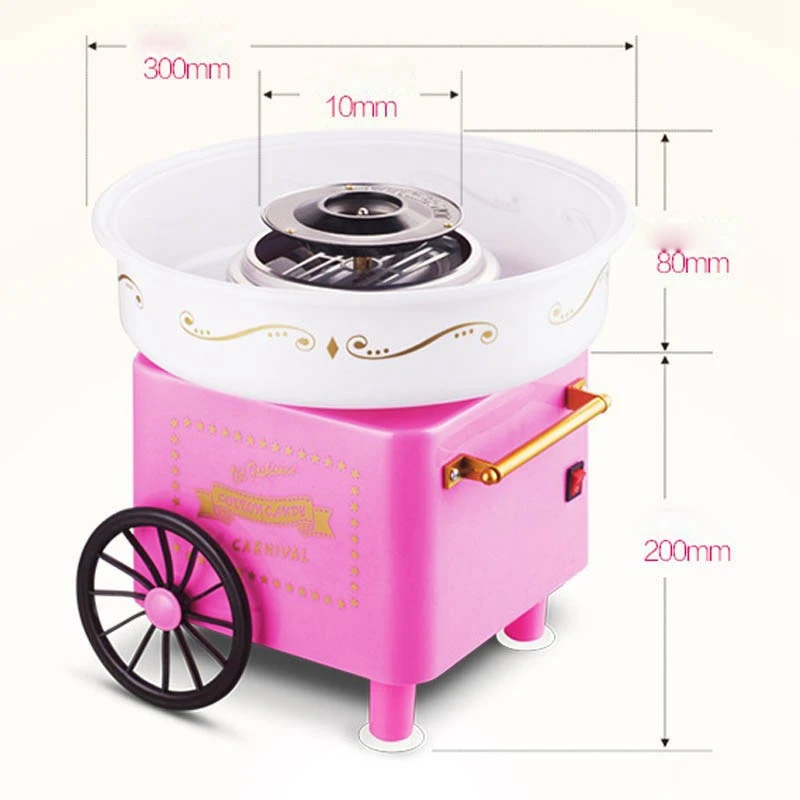 110-220V Mini Sweet Automatic Cotton Candy Machine Household Diy 500W Cotton Candy Maker Sugar Floss Machine For Kids 110-220V Mini Sweet Automatic Cotton Candy Machine Household Diy 500W Cotton Candy Maker Sugar Floss Machine For Kids