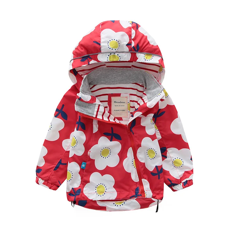 

Manufacturers Direct Selling Kids' Overcoat Raincoat Jacket Single Model Windcheater Short Coat Hooded Waterproof Baby Kids' Coa