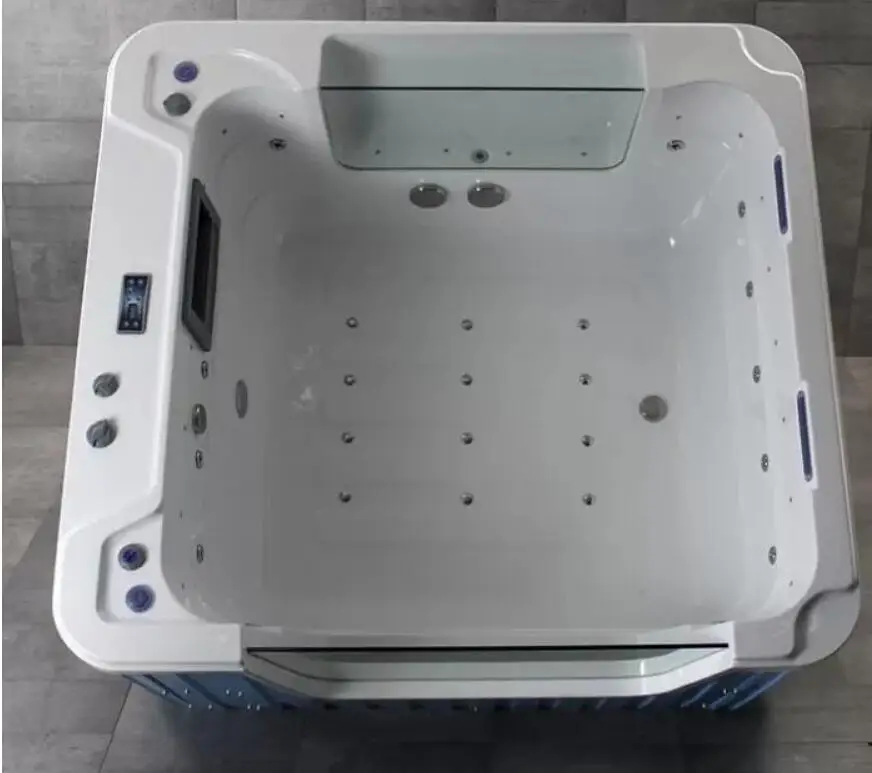 2150X2000X1050mm Swimming Pool Whirlpool Bathtub Acrylic Hydromassage Surfing Multi-People Outdoor SPA NS802