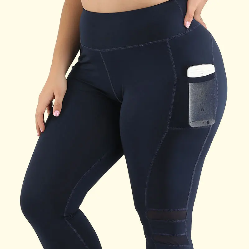 XXXXL женские спортивные штаны большого размера, штаны для йоги, спортивные женские колготки размера плюс, леггинсы для фитнеса, штаны для движения, теплая одежда, штаны для спортзала - Цвет: 5