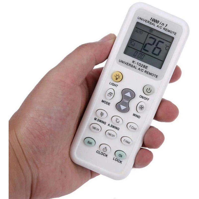 1000 In 1 Universal A/C Remote Control LCD Controller for Smart Home Air Conditioner Remote Control