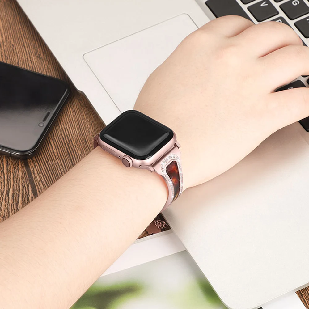 Высокое качество Смарт ремешок для наручных часов для Apple Watch1/2/3/4 часы металла Нержавеющая сталь Ремешок Браслет ремешок для часов аксессуары