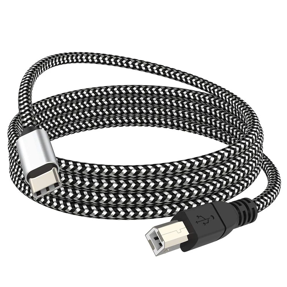 Câble USB C vers USB B pour imprimante MIDI, 1M, 2 en 1, pour Samsung,  Huawei, ordinateur portable, MacBook - AliExpress