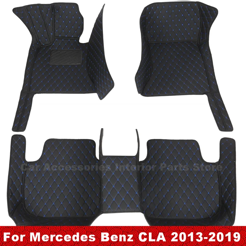 Tappetini Auto Per Mercedes Benz Cla C117 2013-2019 Cla 180 Cla 200 Cla 250 Amg Tappeti Impermeabili Accessori Interni
