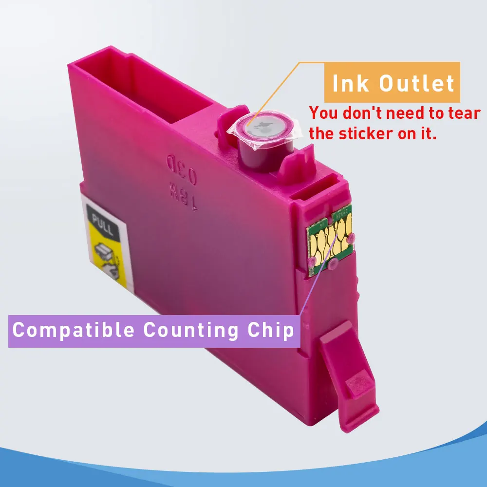 Labelwell 4 шт. совместимый для Epson t2991 чернильный картридж T2991XL T29XL t 2991 XP235 XP247 XP245 XP332 XP335