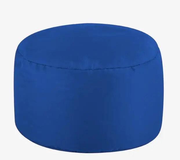 dark blue Различные цвета водонепроницаемый красочные bean мешок табурет, beanbag кубики османс и сиденья - Цвет: dark blue