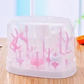 

Baby Bottle Drying Racks Infant Feeding Cup Shelf Drainer Pacifier Holder
