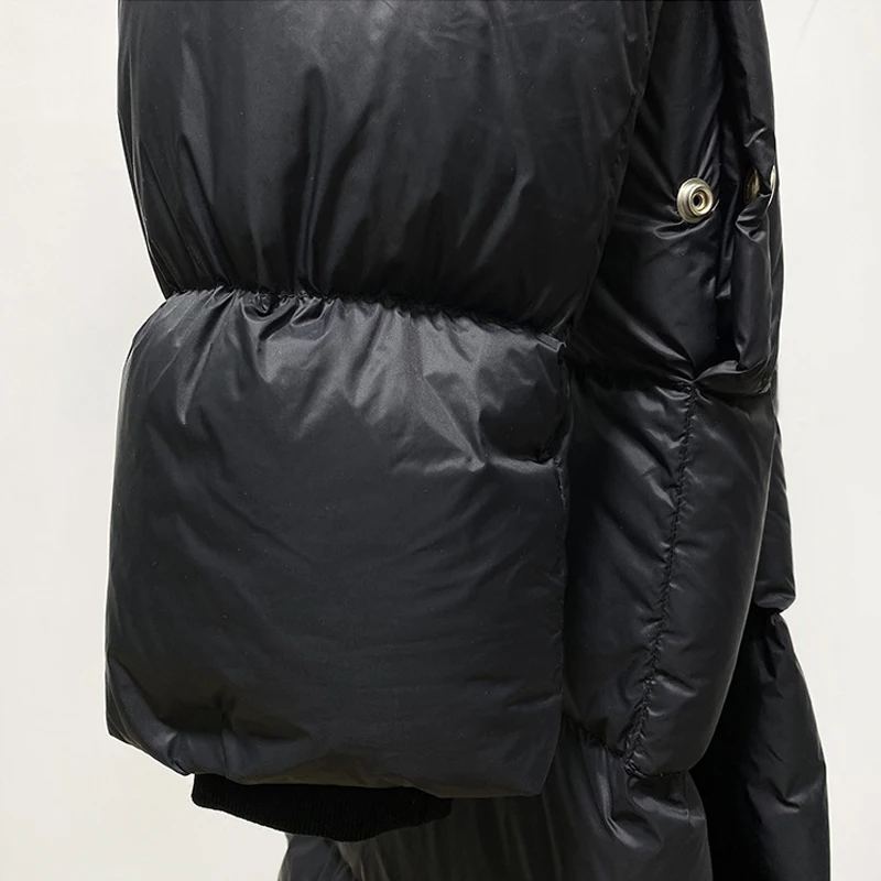 High Street 2021S RO New Down Jacket Buttons Men's Winter Jacket Warm White Duck Down Owens Women's Winter Down Jackets