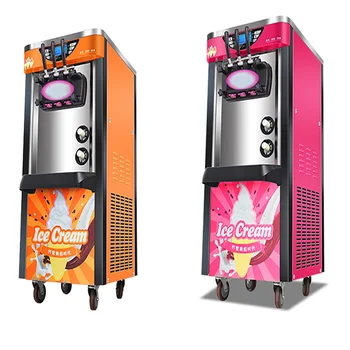 

Ice Cream Maker Machine Vertical Ice Cream Machine Commercial Fully Automatic Cone Machine Ice Cream Crispy BJT218C-D2-1 LP