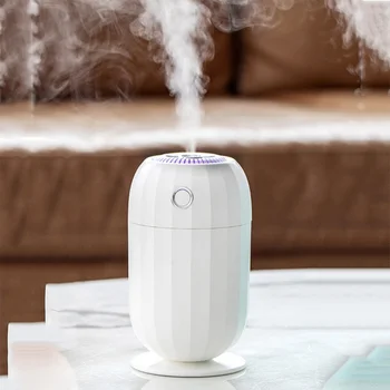 

Hot USB Air Humidifier Air Purifying Mist Maker With Color Change LED Night Light for Home Office Spa Car Fogger Mist Maker