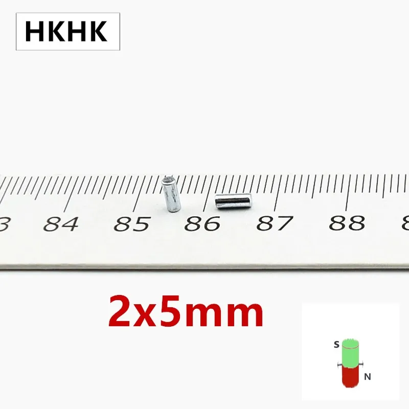 Мини магнит HKHK диаметром 2x5 мм 100 2000 шт.|Магнитные материалы| |