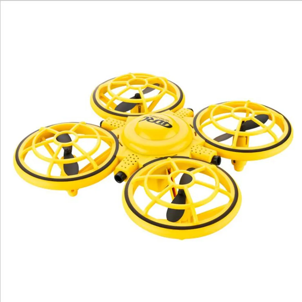 

12CM smart Air Gesture sensing Hi-N-Bye Quadcopter Drones four axis aircraft aerial kid child Christmas birthday gift