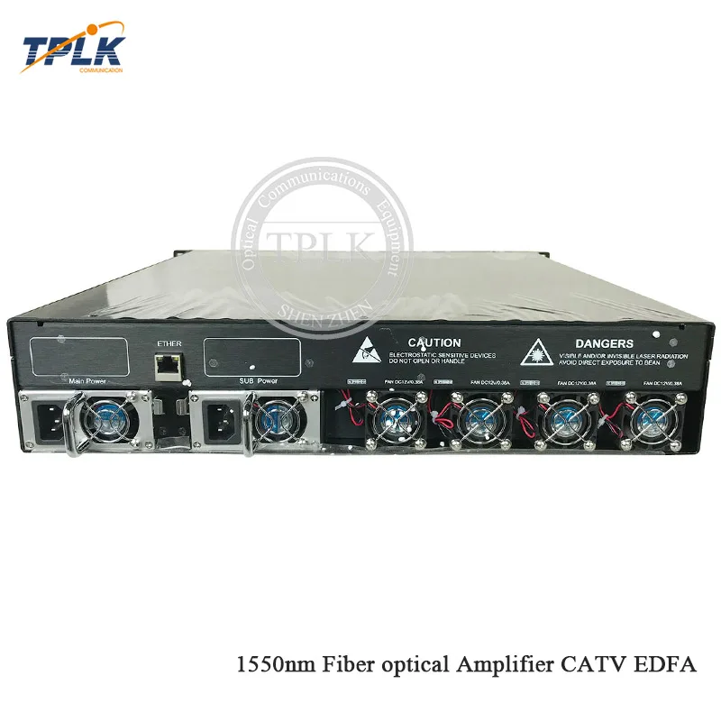 Горячая Распродажа CATV EDFA 16 порт 23dbm оптический усилитель с WDM FTTH высокой мощности