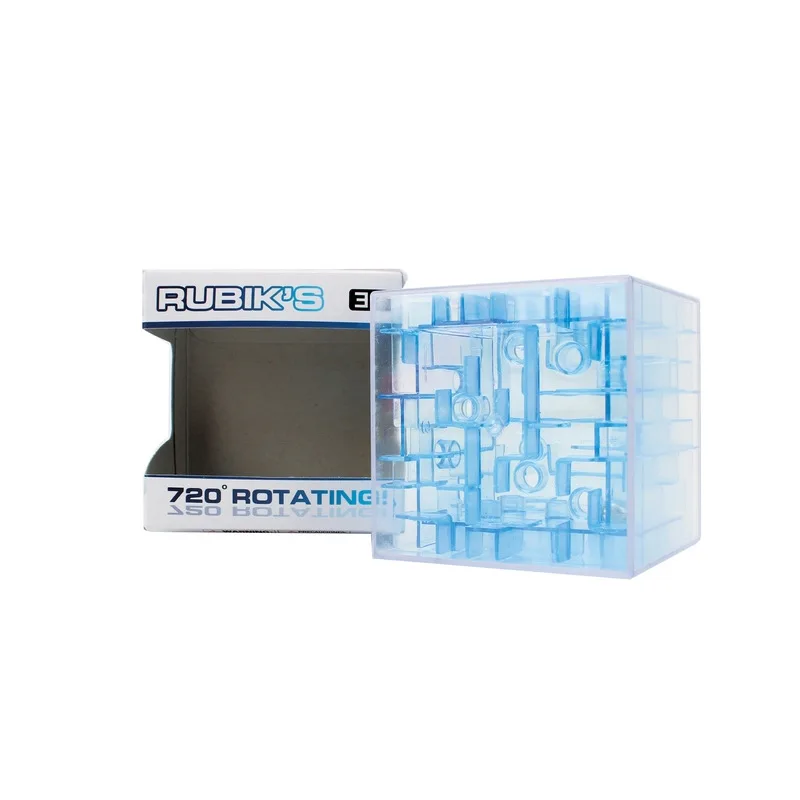 

Children'S Educational Early Childhood Toy Transparent 3D Roll-on Stereo Labyrinth Marble Adult Intelligence Fidget Cube Toy