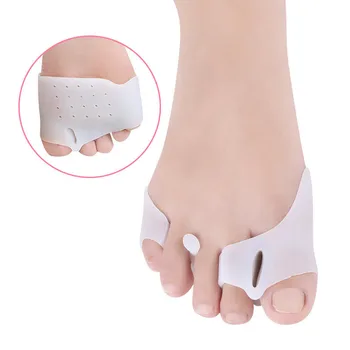 

Silicone Gel Foot Fingers Toe Separator Feet Care Bunion Splint Straightener for Hammer Toes Turf Toe Corrector Hallux Valgus