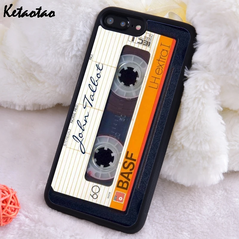Ketaotao Vintage Tape Soft TPU Silicone Phone Case Cover For iPhone 6S 7 8 Plus 5S SE X XS XR 11 PRO MAX samsung | Мобильные