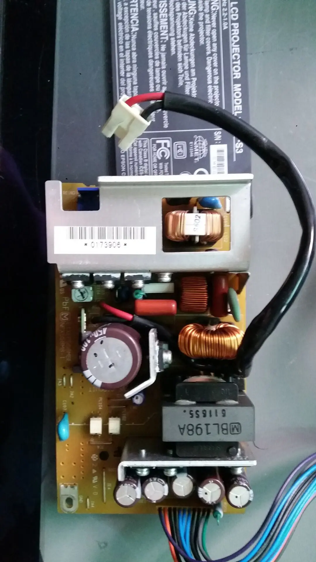 Проектор балласт источник питания лампы Драйвер лампы для EPSON EMP-S3 NPX558MB-1 ETXEP558MBE