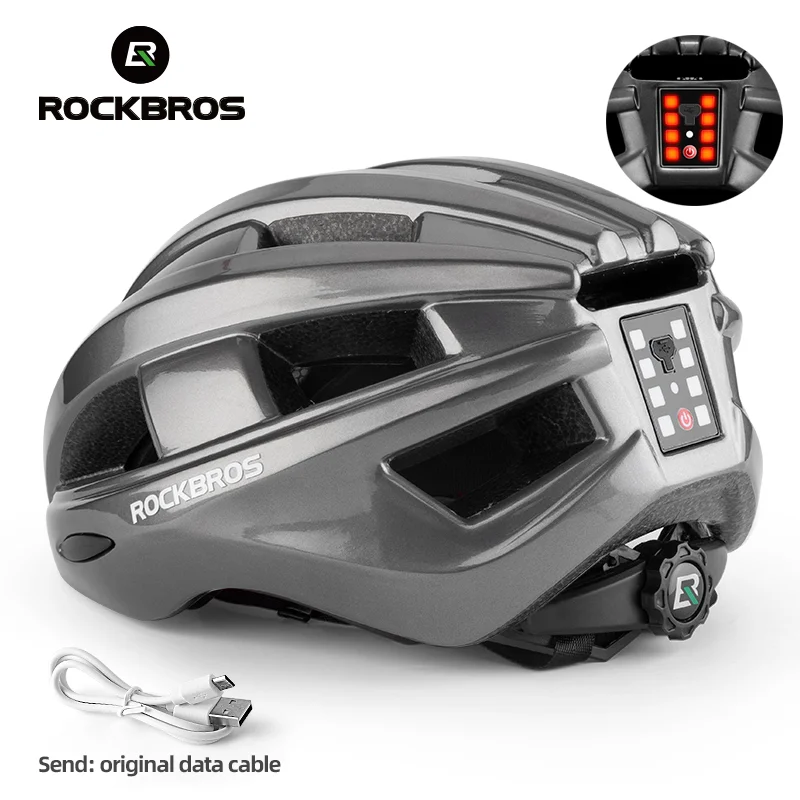 Details about   RockBros Winter New Thermal Integrally-molded Shockproof Helmet Helmet Taillight