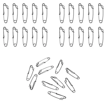 

30pcs Clips Stainless steel Connector Long line Silver Snap Connectors