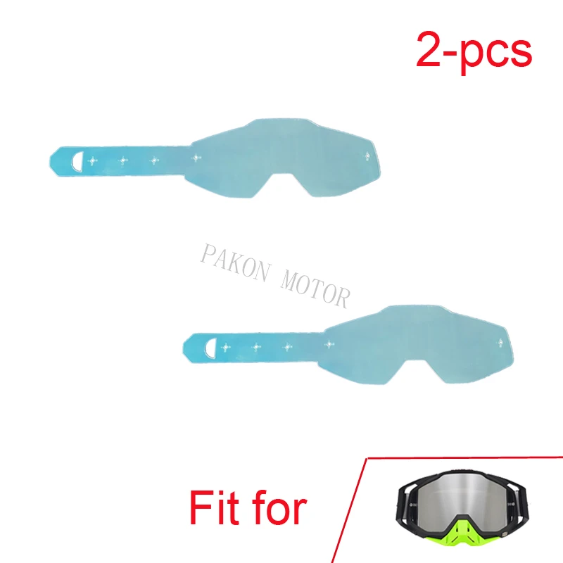 full face helmet with glasses Tear Off Film of Goggles Protective Rubber Dirtbike Tearable offs Plastic Cover Eyes Safety Sunglasses Lens Accessories for 100% padded motorcycle glasses Helmets & Protective Gear