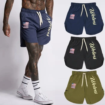 

2020 High Quality Running Shorts Men Soft Mens Sport Shorts Fitness Workout GYM Shorts Training Bodybuiling Jogging Short Pants