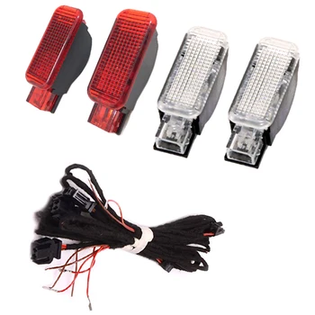 

Light Door Panel Warning Light Lamp Wiring Harness Cables For- A3 S3 A4 A5 A6 A7 A8 Q7 TT RS3 8KD947415C 8KD947411