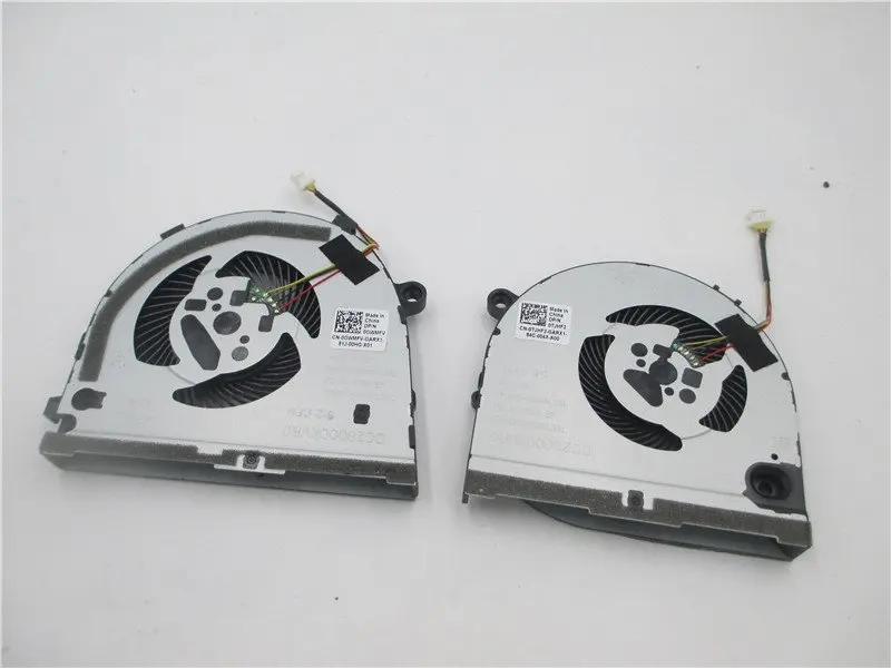 Ventilateur De Refroidissement Pour Processeur Et GPU Dell G3 G5 15 - Modèles G3-3579, G3-3779, G5-5587 - Pièce D'origine 0gwmfv 0tjhf2