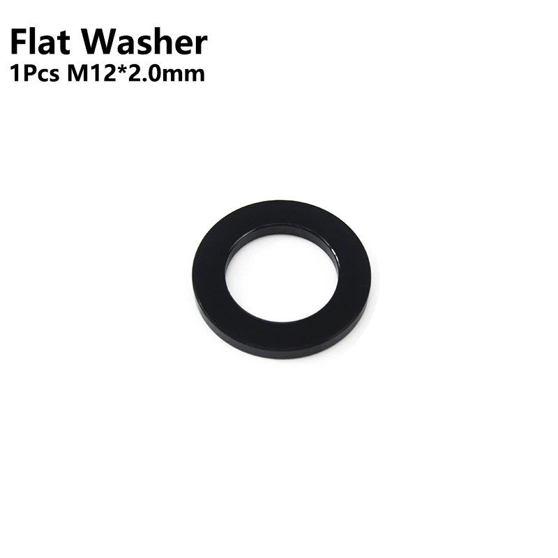 Bicycle Thru Axle Precision Washers - M12 Flat & Conical Collection