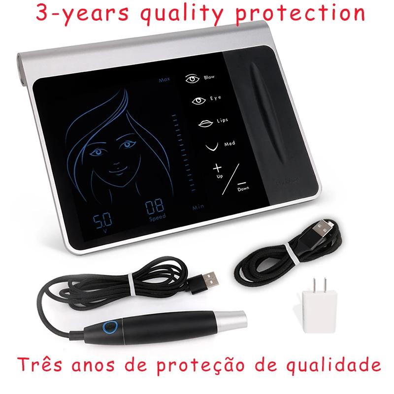 

Professional Digital Permanent Makeup Kit Digital Eyebrow Lip Eyeliner Body Pen Machines Sets MTS PMU Rotary Tattoo Machine Part