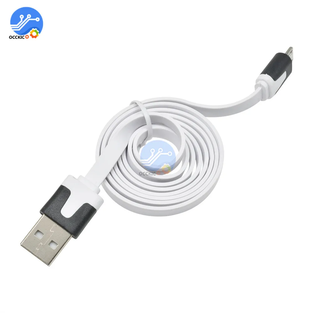 1 м 3,3 фута USB кабель синий для Wemos D1 для Wemos D1 Мини для NodeMcu Провода кабели питания