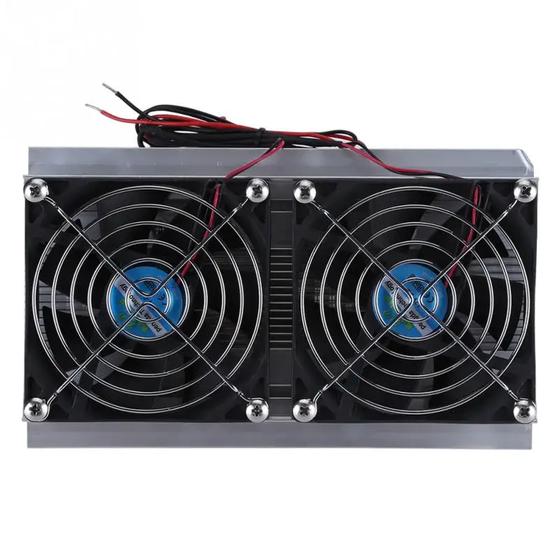 ^Cheap Semiconductor Peltier Cooler Dual -Core Semiconductor Thermoelectric Peltier Refrigeration Cooling System Cooler