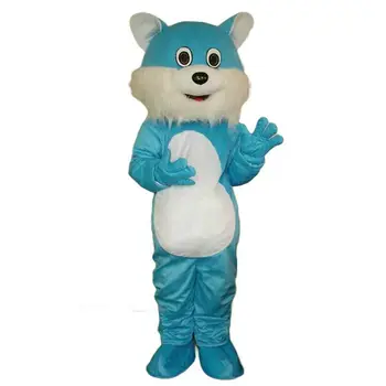 

Blue Cat Mascot Costume Suits Cosplay Party Game Dress Outfits Clothing Advertising Promotion Carnival Halloween Fursuit