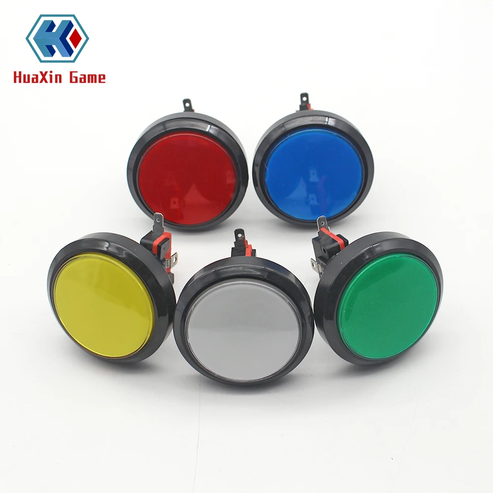 round Arcade button LED light micro switch button for Arcade video game machine 