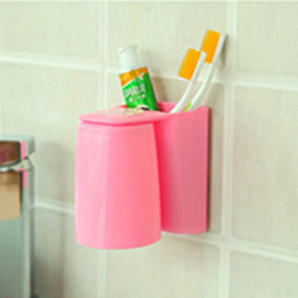 

Toothbrush Holder Suction Magnetic Cup Bathroom Kitchen Magnet Cup Toothbrush Toothpaste Storage Rack Organizer