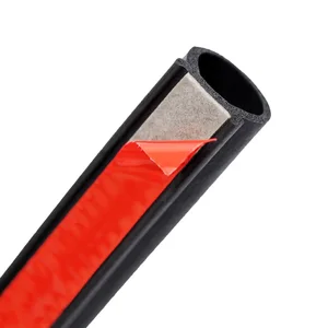 Image 4 - Car Door Rubber Seal EPDM rubber Weatherstrip Big D Type Waterproof Noise Sound Insulation auto seal Anti Dust Soundproof