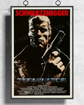 

NJ420 THE TERMINATOR Movie Sci-Fi Horror Wall Sticker Silk Poster Art Home Decoration