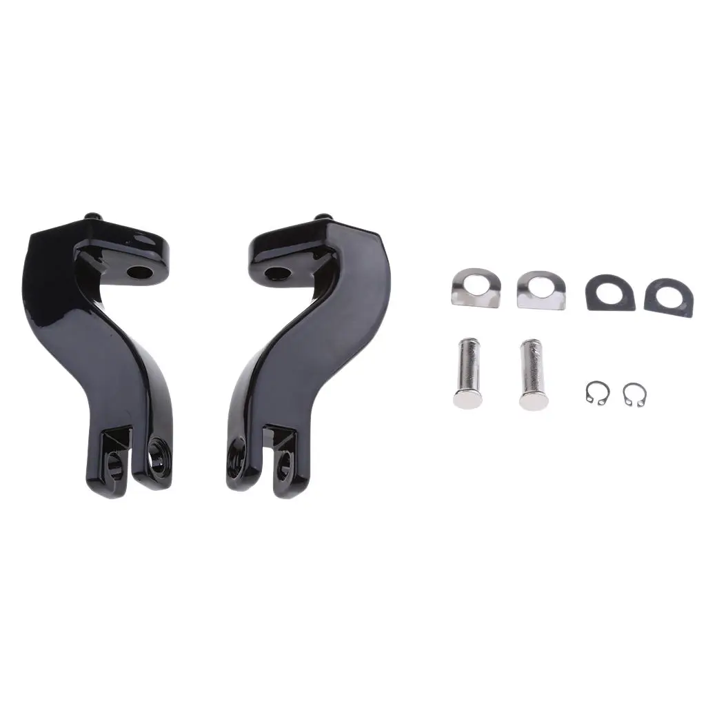 Extended Passenger Foot Pegs For Harley Touring Road Street Glide 93 16