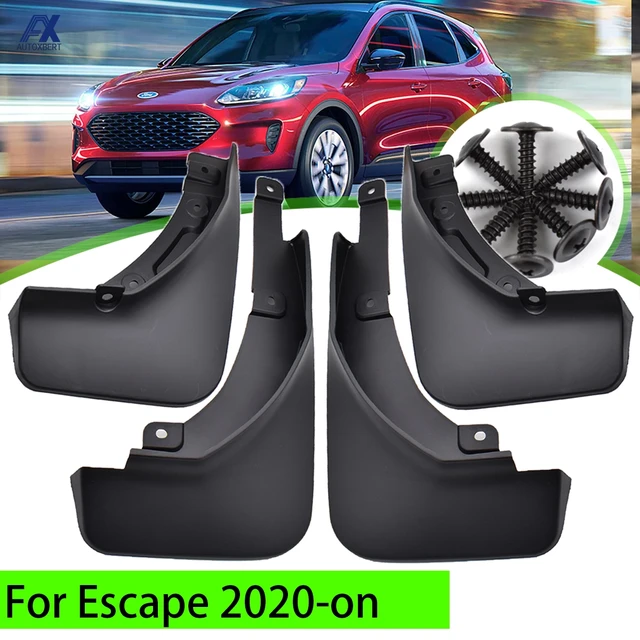 4 stücke Auto Schmutzfänger Für Ford Escape mk4 Kuga mk3 2020 2021 Schlamm  Flaps Splash Guards Kotflügel Schlamm Klappe Vorne hinten Fender flares -  AliExpress