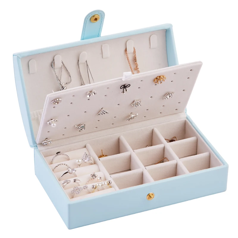 

Arch Top Jewelry Box Necklace Ring Display Case Earrings Studs Comestic Casket Bracelet Storage Girl Heart Shap Gift Box