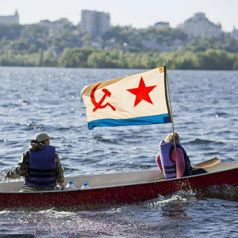 Домашние баннеры советский ВМФ флаг Прочный Портативный Защита окружающей среды 90*150 см Красочный 3x5 фон подвесной