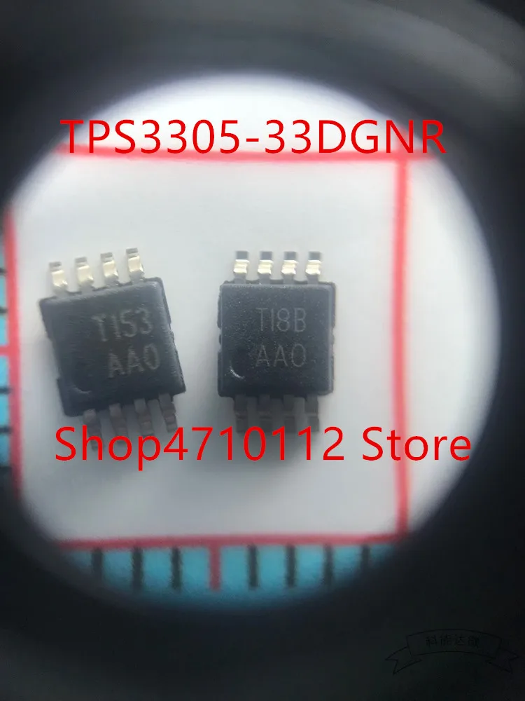 10PCS/LOT NEW TPS3305-33DGNR TPS3305-33 3.3V AA0 AAO.TPS3306-33DGKR TPS3306-33 TPS3306 3.3V AIG  MSOP-8