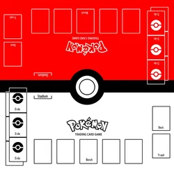 Carte de combat pokémon PTCG pour 2 joueurs, tapis de Table, jeu de Collection, Pikachu, Charizard, jouets cadeaux pour enfants 