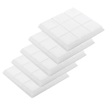 

5pcs Sponge Acoustic Foam Treatment Recording Protective Wall Home Noise Absorbing Wedge Tiles Studio Insulation Sound Panels